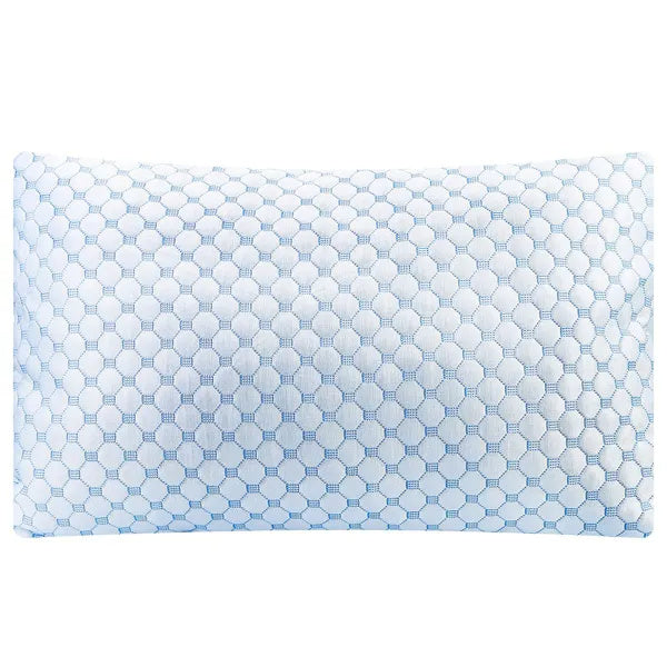 US Local Bed Pillows Cooling Memory Foam Pillow Ventilated With Cooling Gel Infused Memory Foam Heat Reducing Cooling Fiber Breathable Machine Washable