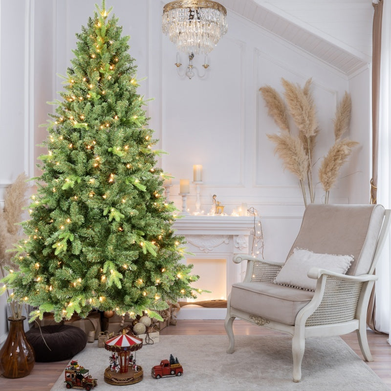 US Local PE, PVC Christmas Tree, Green
