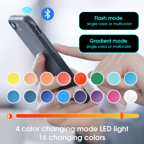 UK Local Coffee Table, High-Gloss White, Side Table, Coffee Table With Glass And LED Effect, With Glass Top