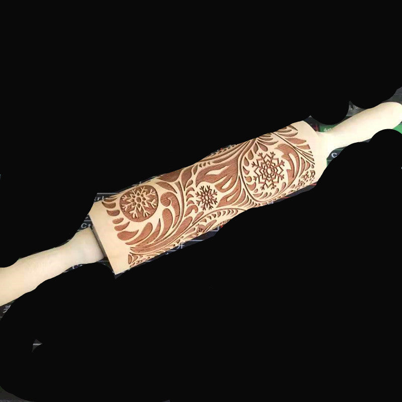 USA Local Rolling Pin Christmas Embossing