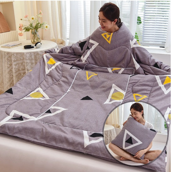 US Local Winter Lazy Quilt with Sleeves