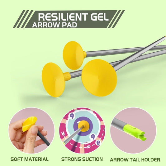 US Local Bow And Arrow Toys Set 10 Arrow Suckers Per Set Christmas Gifts For Kids