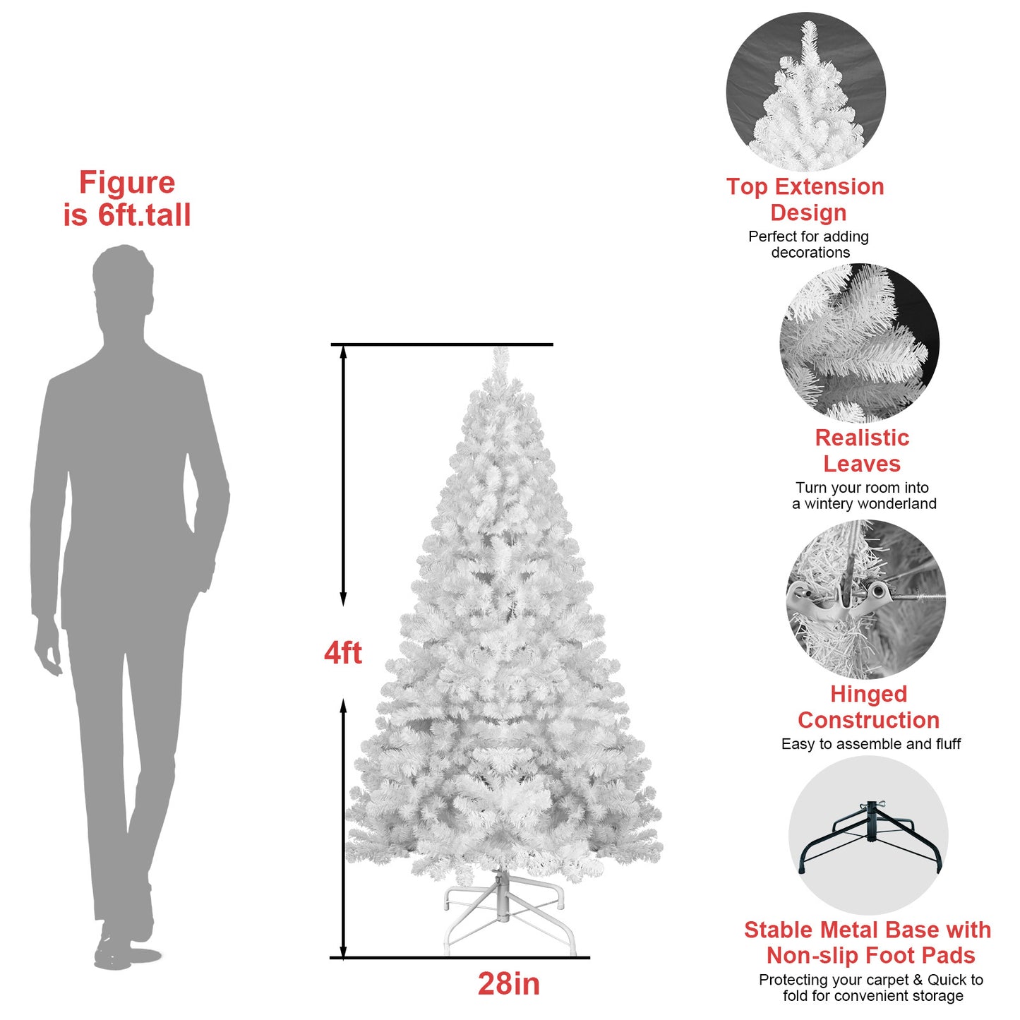 US Local PVC Christmas Tree, Christmas Decorations