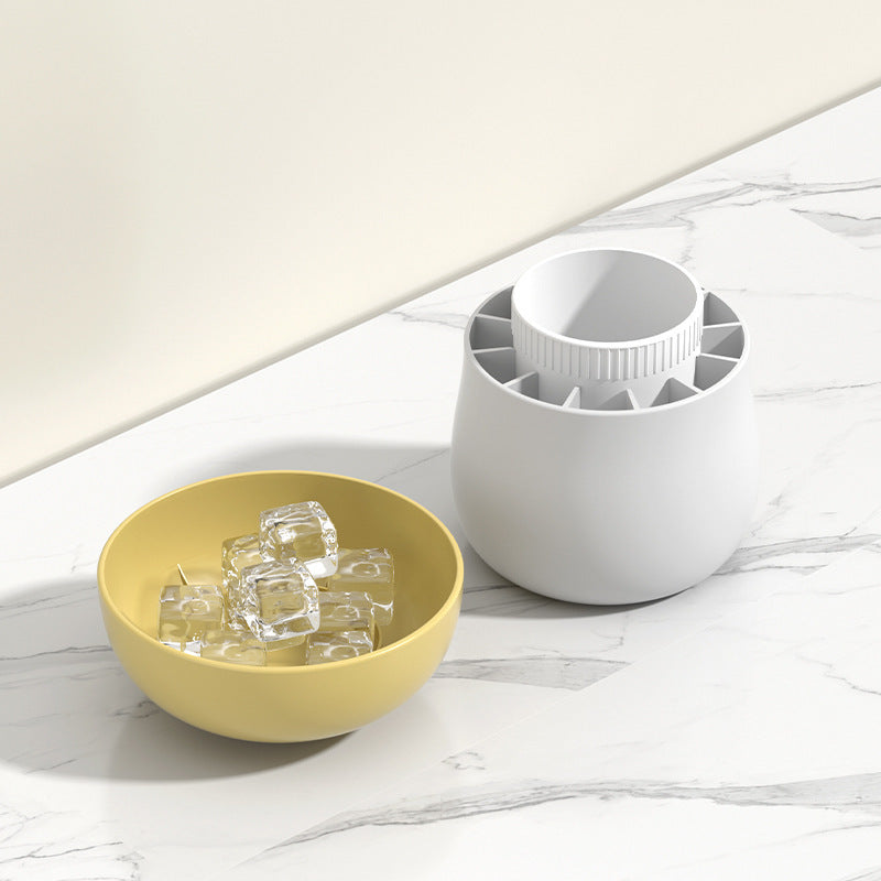 USA Local Ice Block Mold Silicone Mushroom Ice Cup Frozen Refrigerator Ice Grid Box Durable Easy Demould Bucket Homemade Crushed Ice Maker Ktichen Gadgets