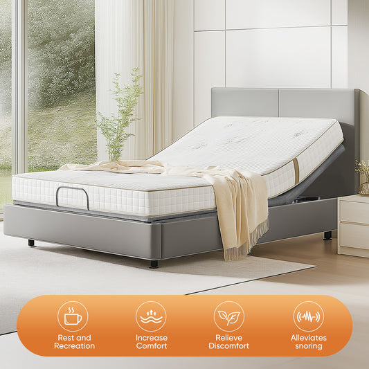 US Local Electric Bed Fully Functional Bed Frame With Wireless Remote Control