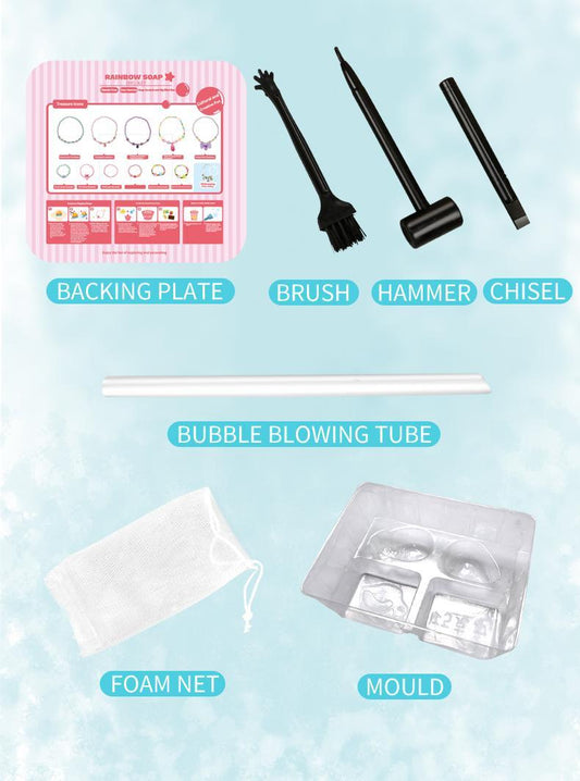 US Local Rainbow Clay Cake, Safe And Non-toxic Materials, Suitable For Children And Teenagers, Children's Early Education Toys, Cognitive Training Toys