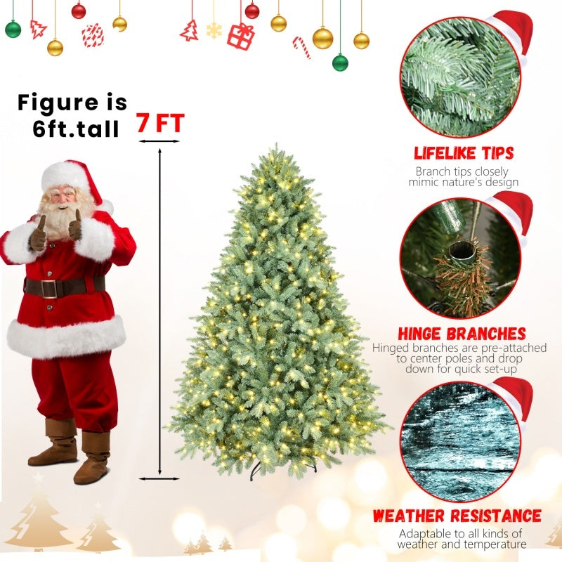 US Local PE, PVC Christmas Tree, Green