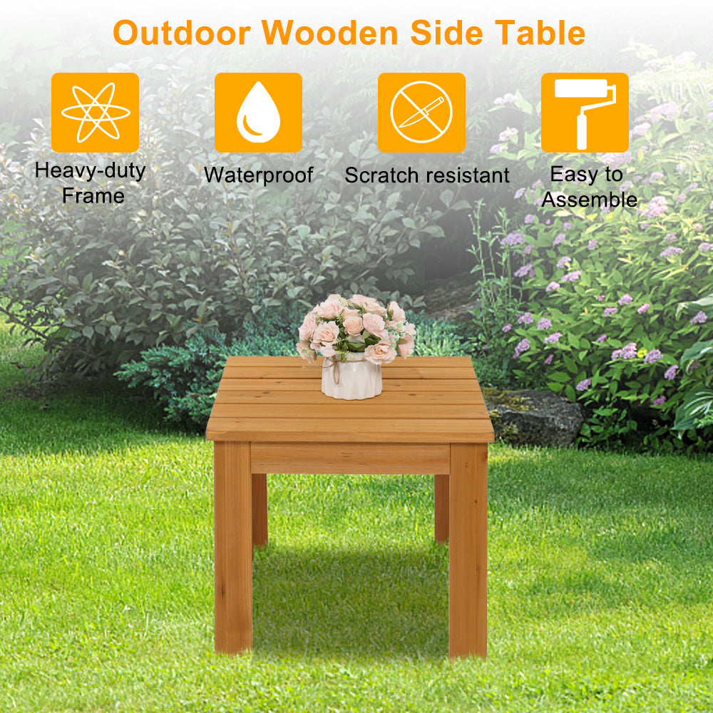 Teak Side Table