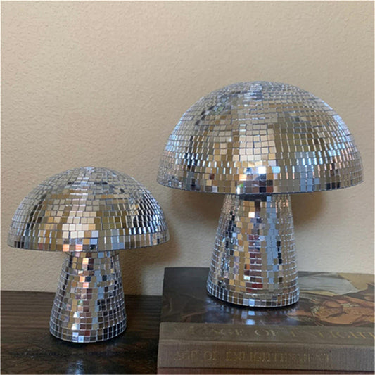 US Local Mirror Glass Brick Mushroom Disco Ball Upholstery