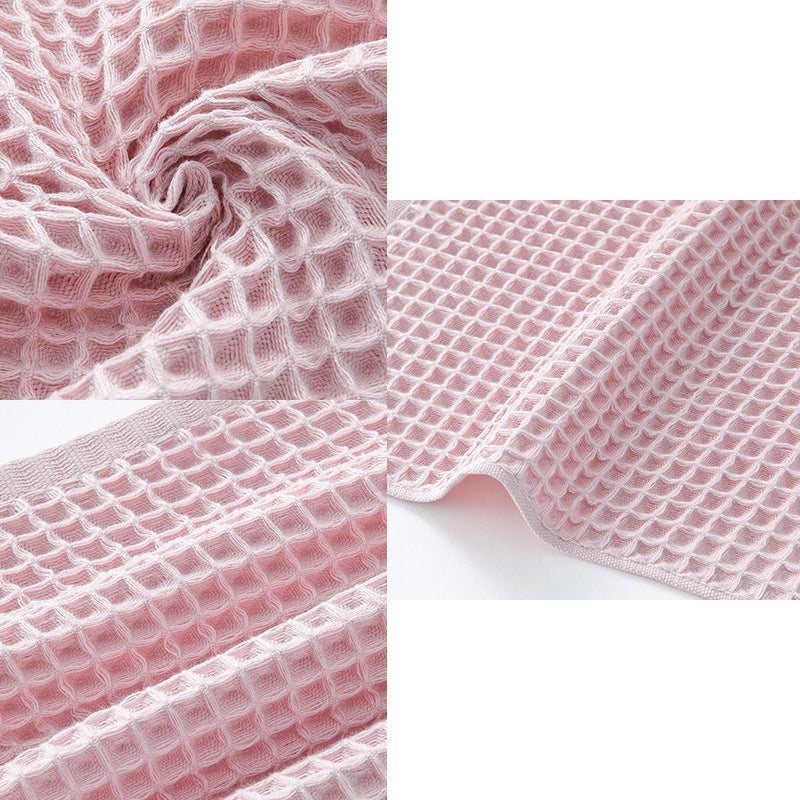 HE0001 40s combed cotton waffle face towel 1 pcs set, 6 Color FT