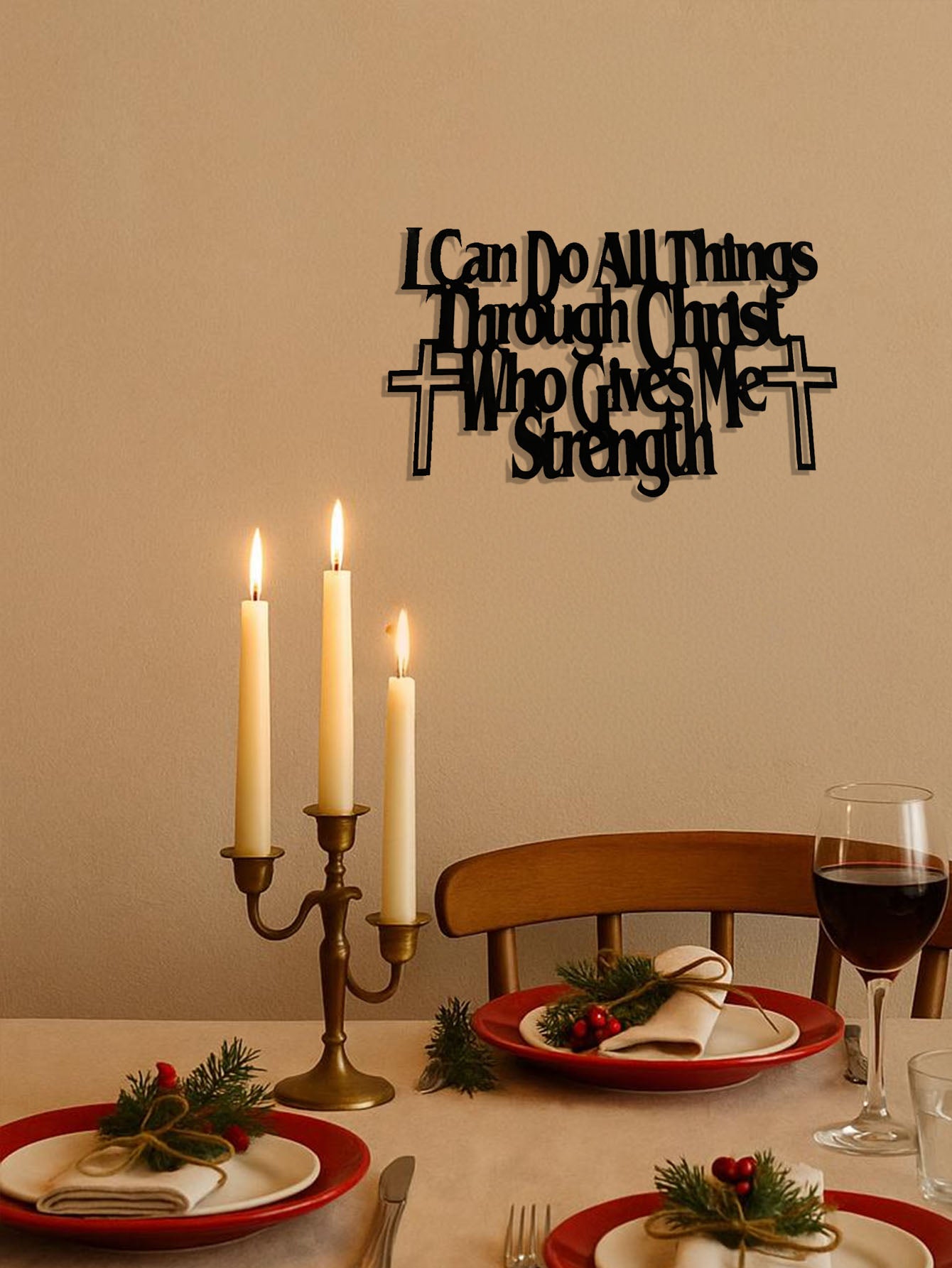 US Local CIFbuy™ Create A Festive Atmosphere: Rust-Resistant Metal Wall Art - Fall Poetry, Halloween Mystery & Christmas Warmth | Customizable Gift For Any Occasion Wall Sculptures.