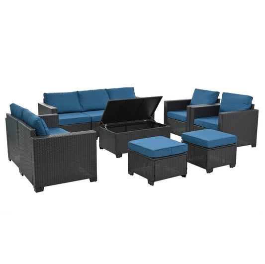 US Local 10 Piece Patio Furniture Set