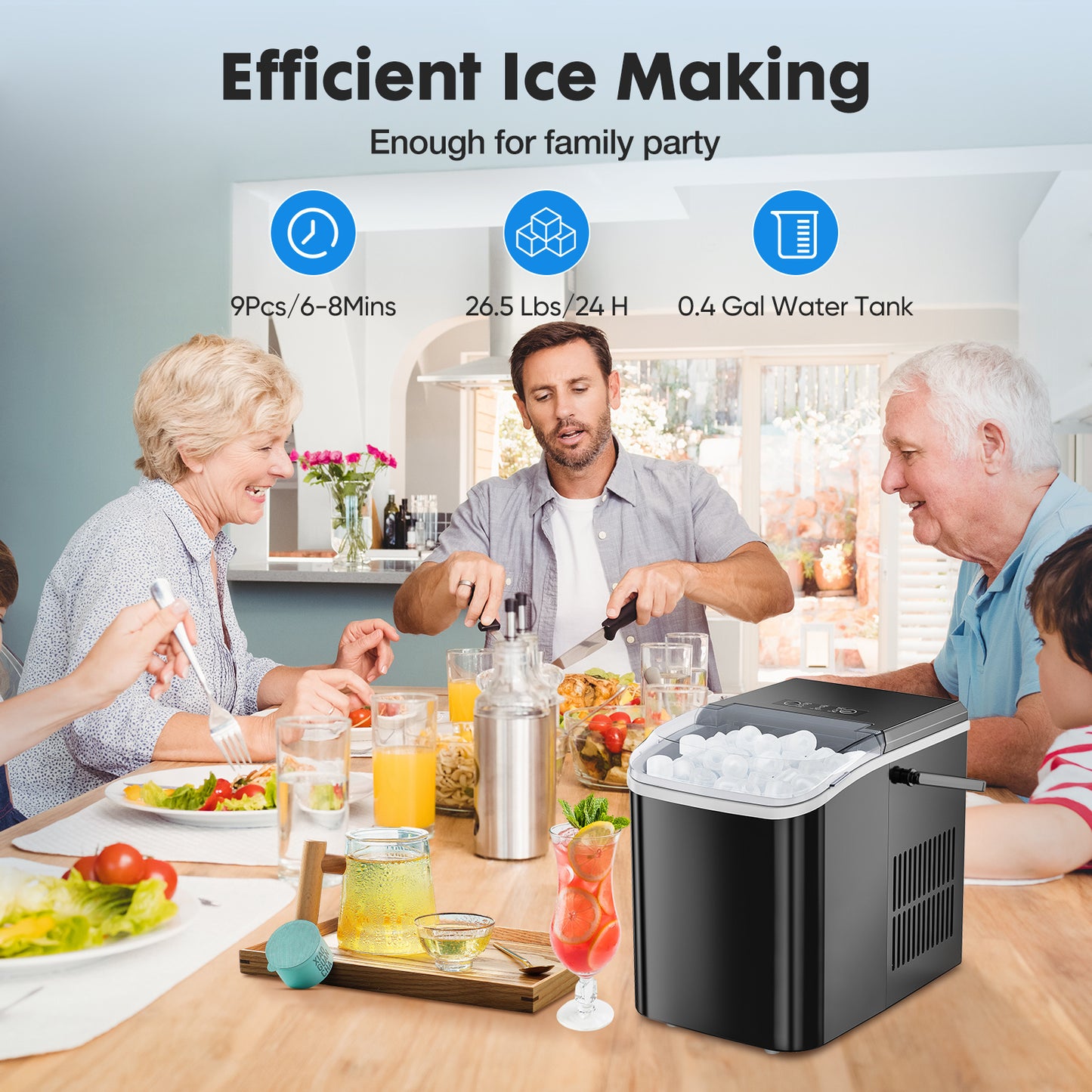 USA Local Portable Ice Maker