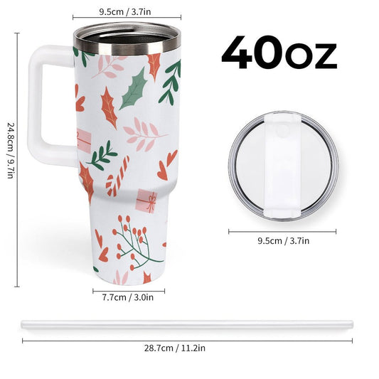 PHDT00163 POD US Local Tumbler 40 oz Large Capacity Car Cup Christmas