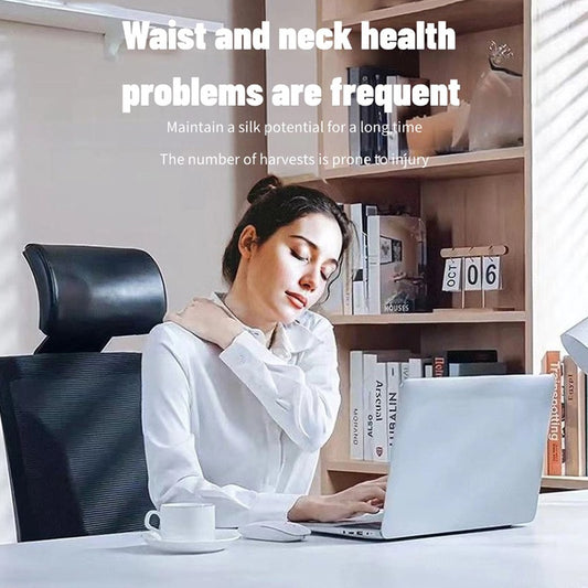 US Local Massage The Back And Neck With Heated, Kneading Deep Tissue Massage Pillows