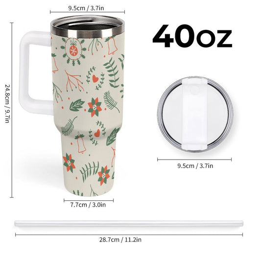 PHDT00274 POD US Local Tumbler 40 oz Large Capacity Car Cup Christmas