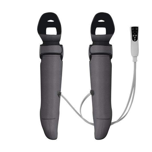 US Local VEVOR Full Leg Massager, Air Compression Leg Massager For Foot Calf Thigh Knee, 2 Knee Heating Levels, 3 Modes & 3 Intensities, Leg Compression Massage Boots For Circulation, Swelling And Pain Relief