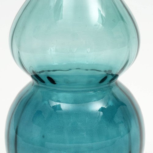 Decorative Opulent Bauble Glass Vase - Elegant Statement Piece