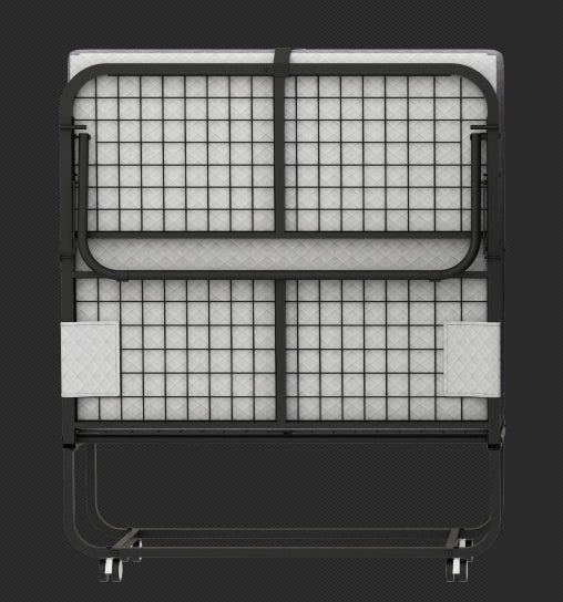 US Local Folding Bed With Mattress Foam Mattress