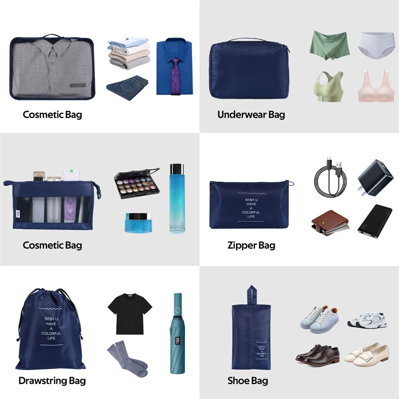 USA Local Home Fashion Simple Solid Color Storage Bag
