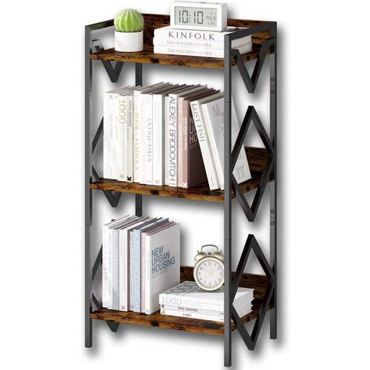 US Local 3-tier Bookshelves For Small Spaces