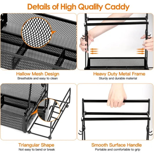 US Local Utensil Caddy Metal Grill Caddy