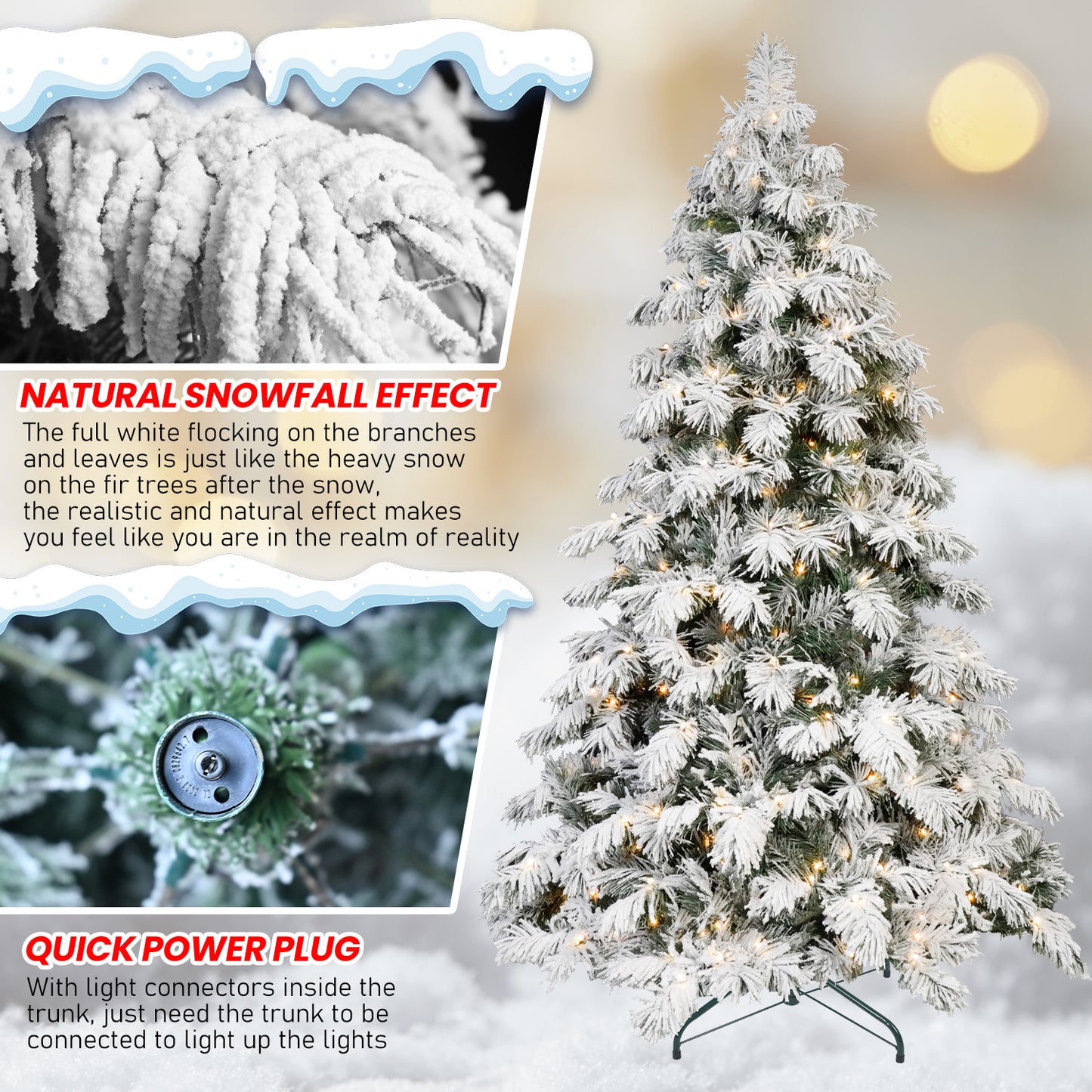 US Local PE, PVC Christmas Tree, Christmas Decorations, Holiday Decorations