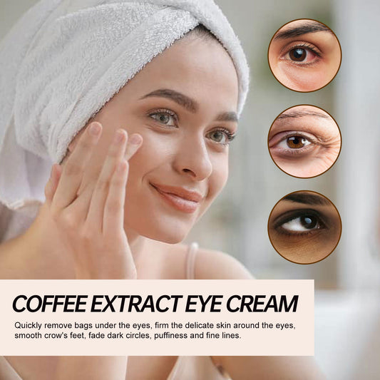 US Local Jaysuing Coffee Firming Eye Cream Firming & Moisturizing Eye Cream For Fine Lines & Dark Circles