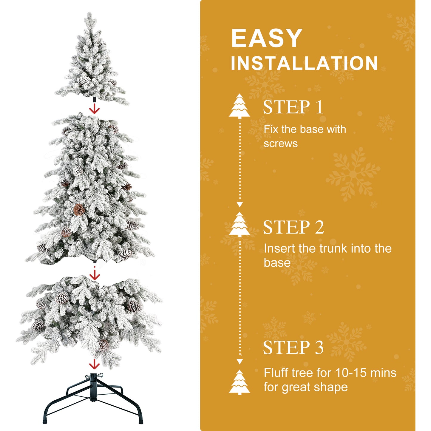 US Local PVC Christmas Tree, Christmas Decorations,