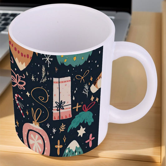 POD US Local White mug with full print, Christmas Gift 0087
