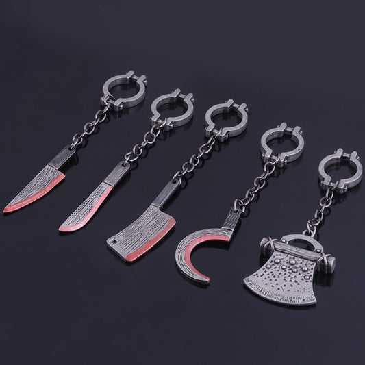 Car Keychain Halloween Theme Accessories Pendant