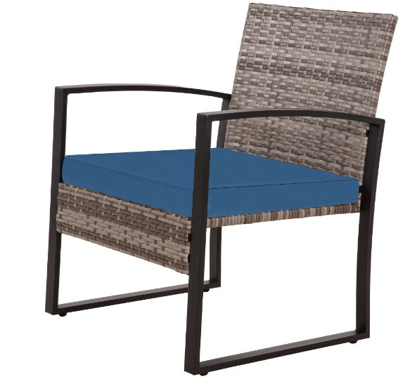 Grey Rattan Sofa