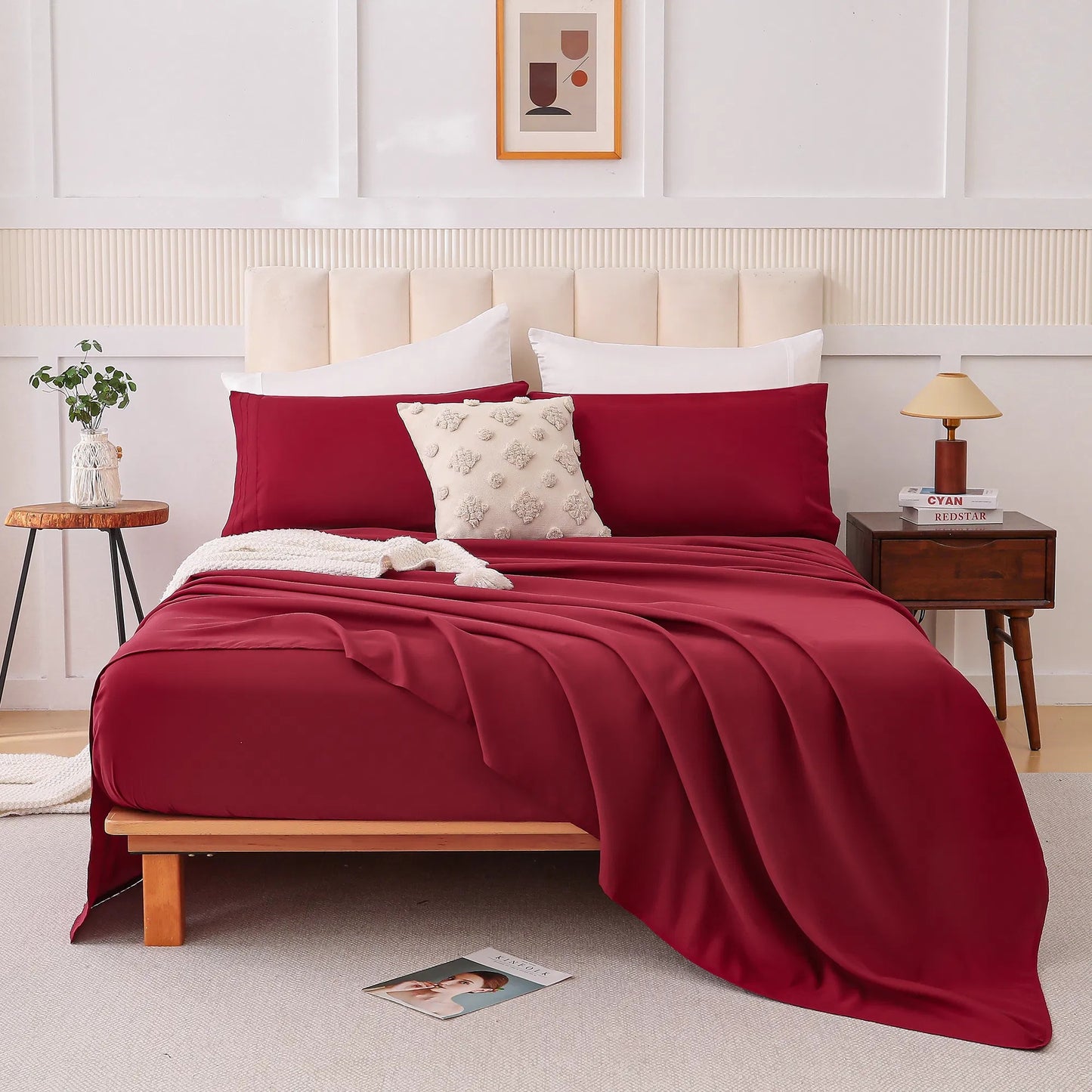 US Local Four-piece Bed Set, Q