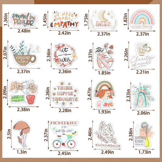 US Local Bible Verse Stickers, Inspirational Christian, Boho Bible Prayer Board, Religious Faith Phrase Stickers Study Supplies For Journaling Scrapbook