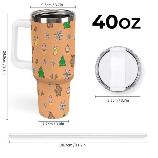 PHDT00070 POD US Local Tumbler 40 oz Large Capacity Car Cup Christmas