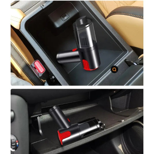 US Local Wireless-red Car Vacuum Cleaner Wireless Usb Charging Car Vacuum Cleaner Home Handheld Mini Desktop Vacuum Cleaner Portable