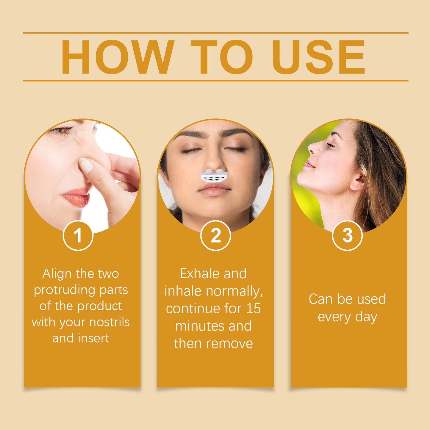 US Local South Moon Nasal Care Instrument Nasal Respiratory Repair Cleaning Nasal Relief Nasal Discomfort Care Instrument