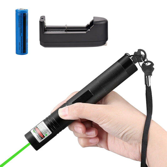 US Local 9900Mile Strong Green Laser Pointer Pen Light Visible Beam Lazer Torch 532nm USB Rechargeable Flashlight