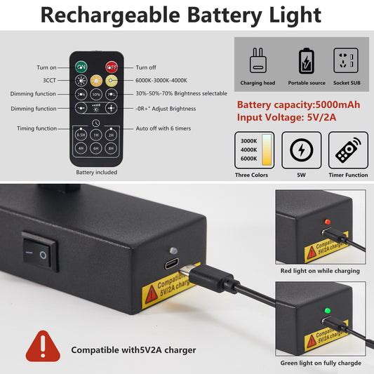 US Local 16inch Black Bathroom Light Fixtures Over Mirror Modern Dimmable LED Vanity Light For Bathroom Wall Lighting