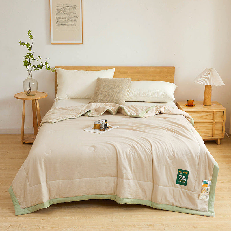 USA Local Antibacterial Raw Cotton Washable Summer Cool Quilt