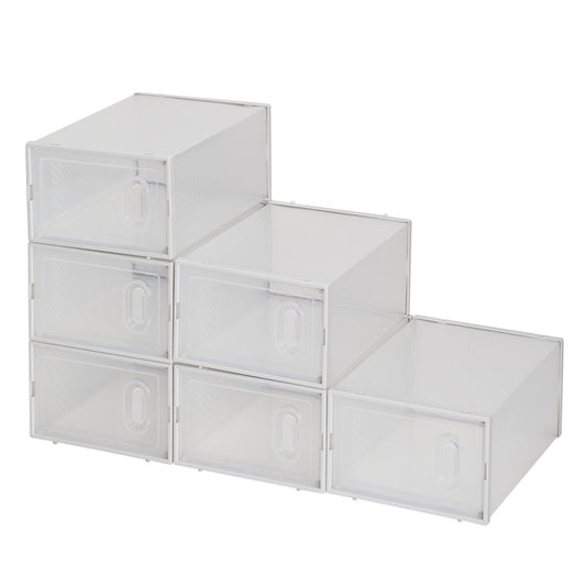 US Local 6pcs White Shoe Box Plastic Mesh