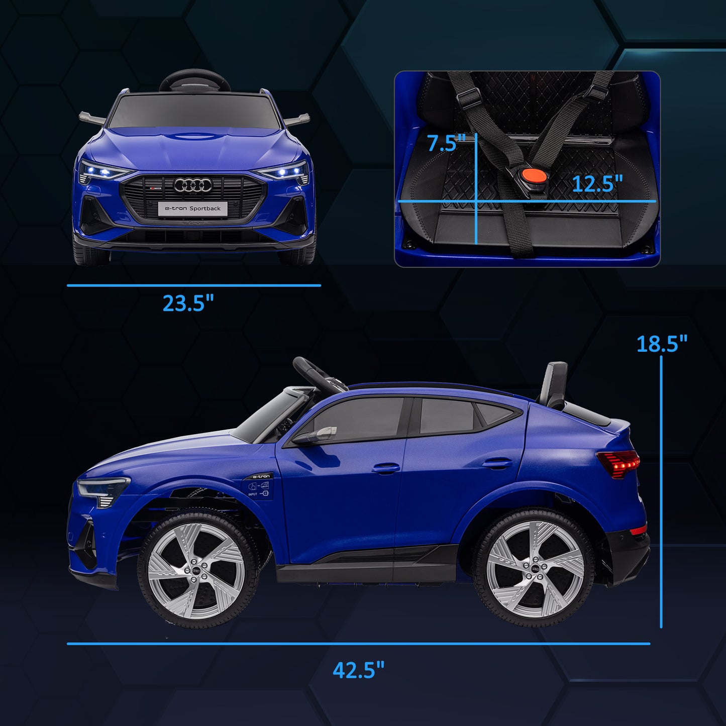 US Local 12V Kids Electric Ride On Car