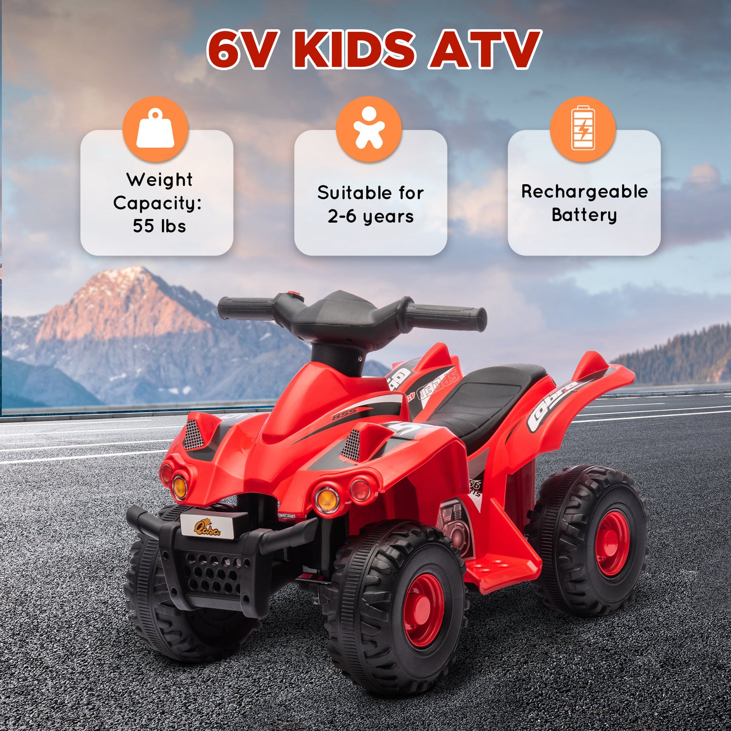 US Local 6V Kids ATV