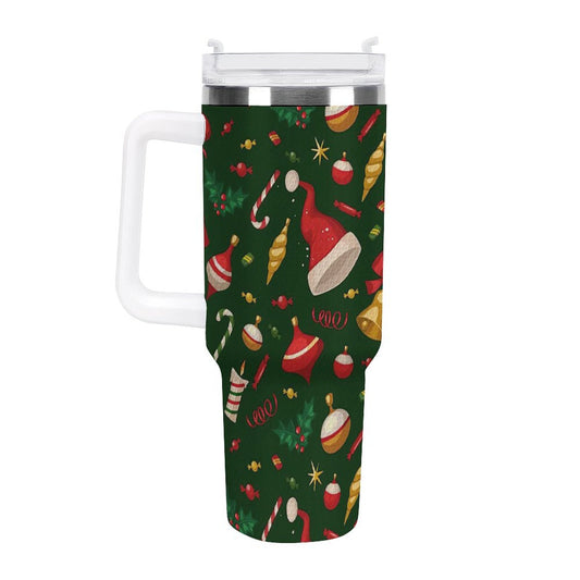 PHDT00154 POD US Local Tumbler 40 oz Large Capacity Car Cup Christmas Sock
