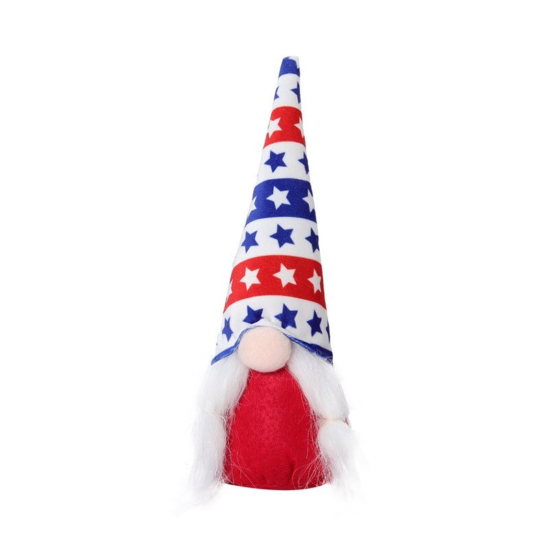 Independence Day Faceless Doll American National Day Doll