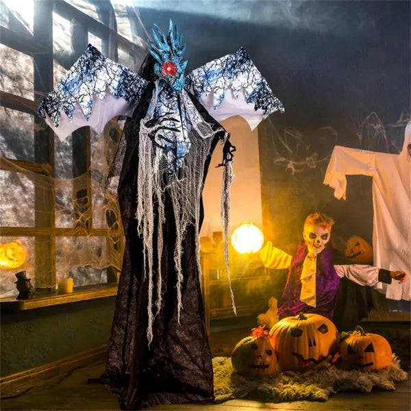 6 'Halloween Decorations With Poseable Wings And Arms