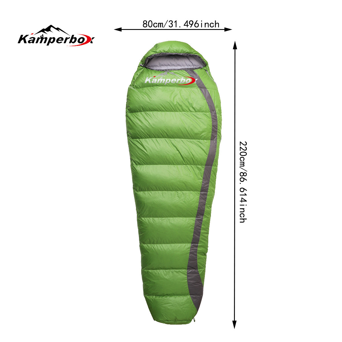 Ultra Light Winter Camping Equipment, Lightweight Sleeping Bag