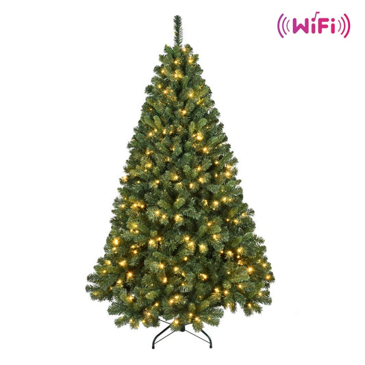 US Local PVC Christmas Tree, Christmas Decorations, With Lights