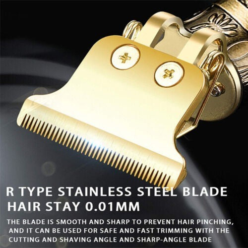 US Local Beard Trimmer Hair Clippers Cordless Rechargeable Hair Cutting Barber Shaving Machine For Men USB Charging