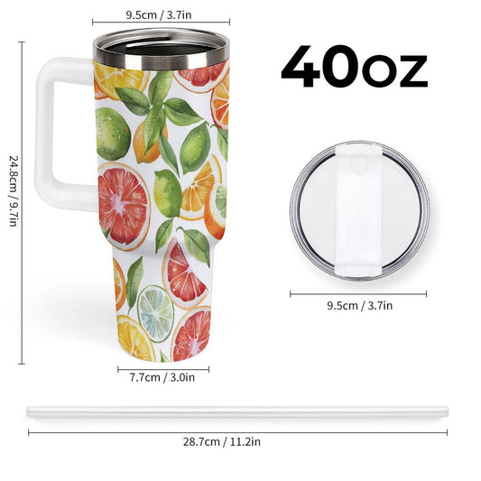 POD US Local Tumbler 40oz Large Capacity Car Cup Refreshing, Fruity